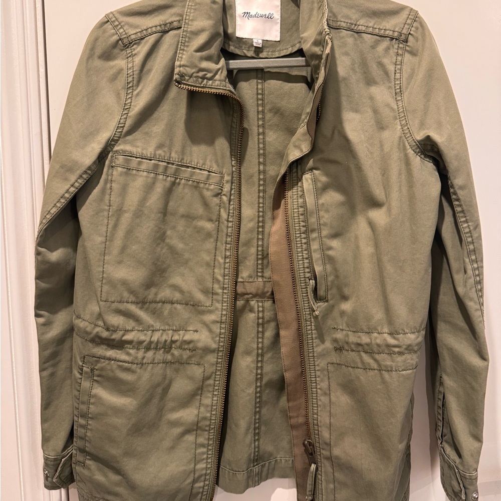 Madewell Olive Green Utility Jacket